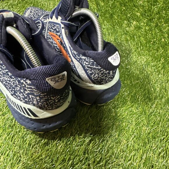 Women's Brooks Adrenaline 20 GTS XX Running Shoes Size 7 Navy Woven Athletic Gym - Picture 6 of 11